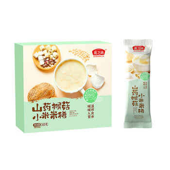 Yanzhifang instant meal replacement breakfast ready-to-eat yam, monkey mushroom, millet and rice dilute 300g