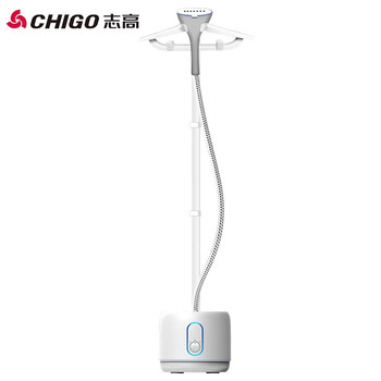 Chigo garment ironing machine household iron for ironing clothes small handheld mini ironing machine hanging vertical electric iron large steam for ironing clothes zg-869 simple model white