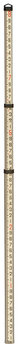 Johnson 2.4m aluminum measuring rod, engineering surveying professional grade, double scale mark