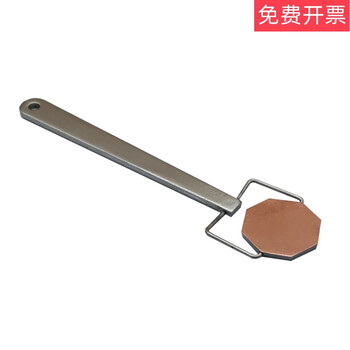 Hk-1 type magnetic field indicator octagonal test block non-destructive testing equipment magnetic particle testing sensitivity hk-i type single-sided copper block