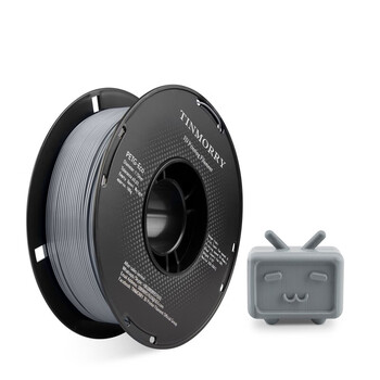 Tinmorry petg-eco material, high toughness, suitable for bamboo petg 3d printing filaments, 1kg, gray