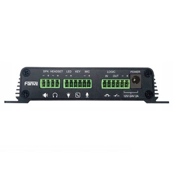 Fanvil pa2 ip broadcast intercom gateway sip multiple interface speaker monitoring switch to ip terminal pa2