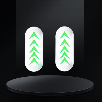 Gongma automobile novice point marking driving assistance artifact luminous in-car point marking sticker for safe driving drivers upgraded 2-piece pack with better texture/beautiful display