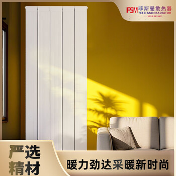 Viessmann radiator household water heating radiator copper aluminum radiator 80x80 double sword height 1800cm