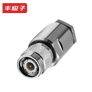 Fengyingzi tnc male 50-7 tnc-j-7 rf line connector 50 ohm feeder connector soldering pressure type 1 pack fyz-fg15