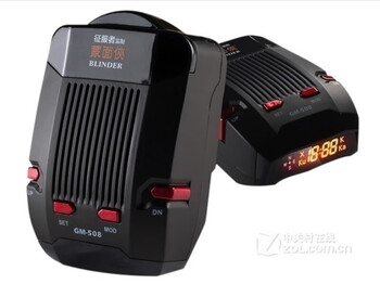 Conqueror (conoueror) conqueror bell electronic dog fixed mobile speed radar vehicle-mounted amap voice car safety warning device conqueror gm-508