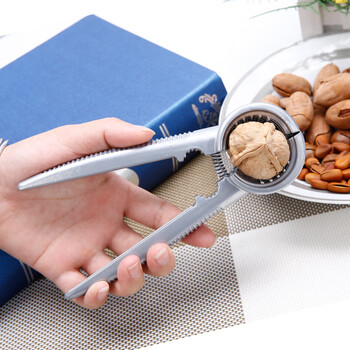 Feiyiya walnut clamp household walnut clamp hazelnut sheller peeling pecan tool chestnut opener alloy reinforced model-funnel type suitable for walnuts