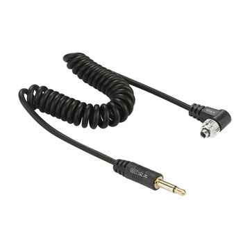 Dust shutter terminal synchronization cable, flash trigger synchronization cable, slr camera remote control shutter synchronization cable, studio flash trigger synchronization cable, flash trigger cable, 3.5 to pc, digital camera synchronization trigger cable, 1 meter