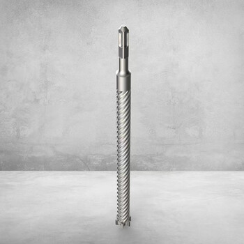 Sailoto six-edged electric hammer drill bit square handle four-pit reinforced concrete punching through the wall suitable for electric hammer six-edged square handle 32*350