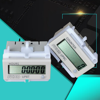8-digit display electronic timer machine operating equipment work recording time timer counter up8t timer +380v relay