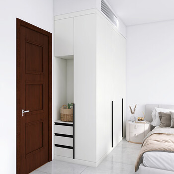 Chengshi xianghe furniture rabbit baby enf grade whole house customized wardrobe shoe cabinet sideboard cloakroom free design and installation enf grade particle board whole house customization back panel 18mm