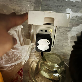 Baker bass garbage disposer wireless switch food grinder original bluetooth control remote control plug is black and white