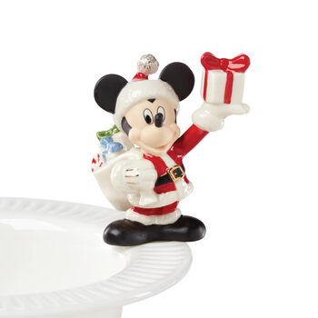 Lenox mickey mouse ceramic decorative popper christmas party tableware 10cm high holiday home decorations