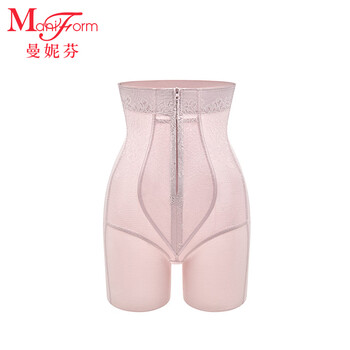 Maniform antibacterial crotch underwear high waist waist control three-quarter trousers comfortable underwear 20510196 100 pink m 72