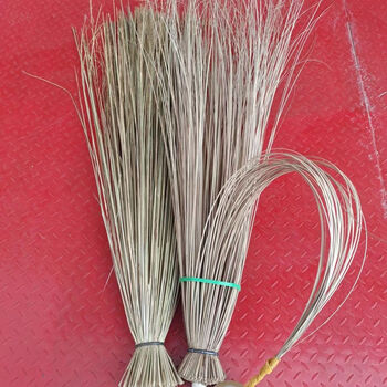 Yue changsheng splendens big broom sanitation worker big broom construction site datou road courtyard property school breeding farm q1sn 2 pieces of splendens broom 1 enlarged and lengthened splendens broom