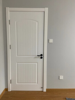Customized wooden door interior door solid wood door painted door bedroom concierge door kitchen and bathroom sliding door invisible door background wall white painted door