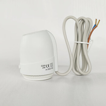 Delphi water floor heating water distributor actuator floor heating electric actuator flame retardant waterproof home decoration solenoid valve normally closed 01 electric actuator each