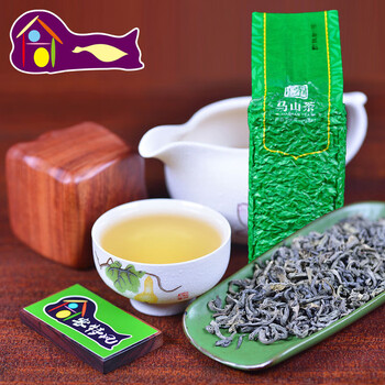 Hongyun guangdong mashan green tea 250g meizhou fengshun hakka guyu pre-grain tea spring tea matushan alpine green tea 2 bags