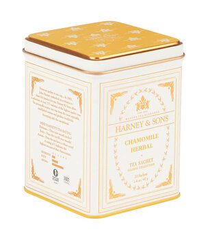 Harney & sons chamomile herbal tea classic tin 20 bags white