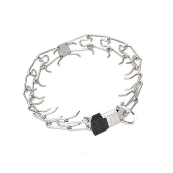 Champion dog working dog training spike collar stainless steel stimulation collar full spike collar neck collar quick plug buckle