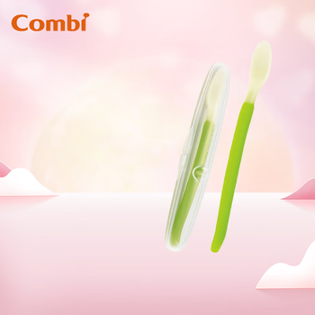 Kangbei kangbei japanese original imported children's tableware feeding spoon baby baby eating spoon 5 months +