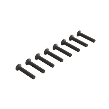 Arrma flat head hex machine screws m3x18mm (10) ara722318