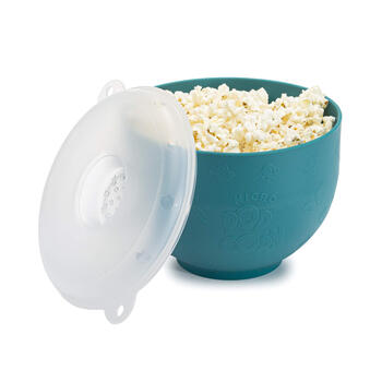 Goodful 2.8l microwave silicone popcorn bowl foldable anti-scalding multifunctional