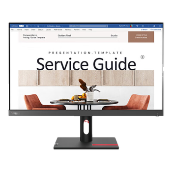 99% new lenovo thinkvision 23.8-inch fhd full hd ips 100hz hardware low blue light hdmi mobile phone holder for wall-mounted computer office monitor s24i-30