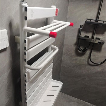 Kezitu copper-aluminum composite small basket radiator household bathroom bathroom toilet rack radiator bathroom 40 medium 80 cm height