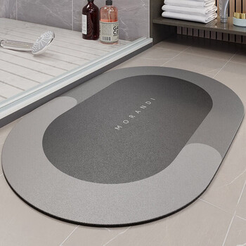 Ajep bathroom floor mat, bathroom foot mat, absorbent non-slip mat, quick-drying mat in the bathroom, bathroom and toilet door.