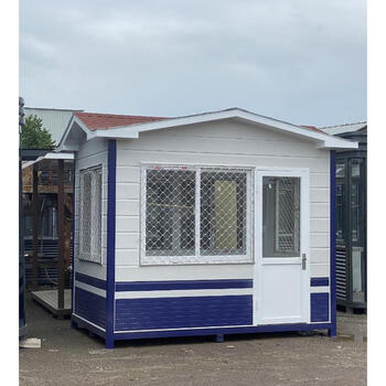 Metal carved board guard booth outdoor mobile greenhouse toilet guard parking room duty security booth manufacturer custom made metal carved board guard booth 1