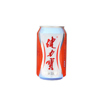 Jianlibao can drink 330ml whole box orange honey nostalgic post-80s sports energy micro-bubble carbonated soda orange honey flavor 330ml*12 cans