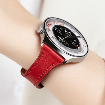 Huawei (huawei) dynamic koi valentine's day gift huawei watch watch4 small waist design women's fashion smart watch hyperglycemia assessment blood oxygen monitoring huawei watch4 burgundy small waist model