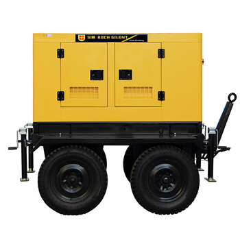 Baohe 30/50/100/150/200/300/400/500kw mobile trailer high-speed generator bh-500close bh-500close