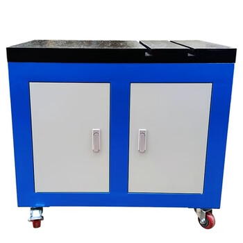 Wen yijia customized tapping machine workbench tapping machine workbench cast iron t-slot workbench movable tapping machine platform 500*800 precision grinding platform + cabinet
