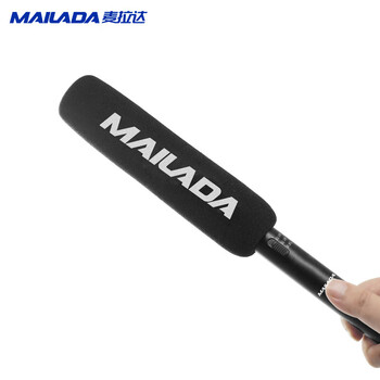 Mailada vg3 second generation interview microphone news reporter hand-held slr mobile phone noise reduction recording gun microphone super cardioid pointing audio live broadcast microphone radio microphone