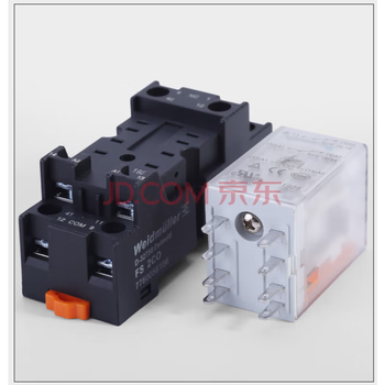 Weidmüller intermediate relay 24v with base 10a/250v (unit)