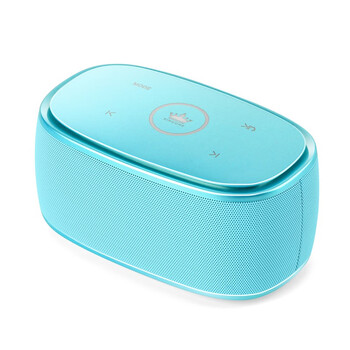 K5 wireless bluetooth speaker mobile phone card small speaker mini portable metal car subwoofer blue standard no card golden crown original official standard