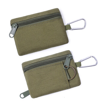 Tuzun outdoor new small wallet military fan storage small waist bag tactical waist bag key bag storage waist accessory bag military color