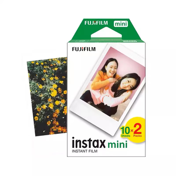Fujizakura super value spot, fujian straight hair, instant photo paper, instax mini, white border lace, white border 20 sheets, 2026-10