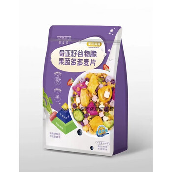 Van mai le chia seed cereal crisp yogurt fruit nut duoduo rose strawberry fruit peach fruit and vegetable duoduo fruit and vegetable duoduo oatmeal 400g bag