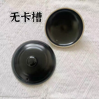 Kangshu ceramic casserole lid accessories universal black and white household soup old-fashioned high temperature resistant stew pot soup pot single lid black no card slot 15cm