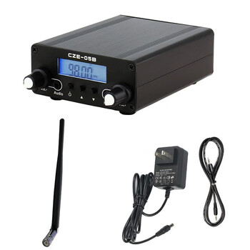 0.5w wireless stereo fm transmitter fm audio amplifier car transmitter campus broadcast high fidelity short antenna kit