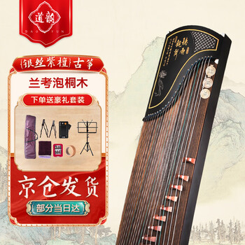 Daoyun silver red sandalwood guzheng beginners introduction to playing guzheng professional collection guzheng qin national plucked instrument