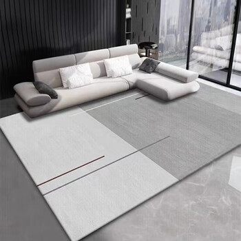 Budis carpet living room bedroom modern minimalist style sofa coffee table cushion full carpet thickened customizable large area bedside blanket nordic minimalist style 140*200cm
