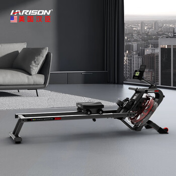Harison hanchen rowing machine home silent magnetic rowing machine app smart bluetooth connected sports and fitness equipment hr-w8eco