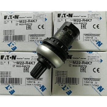 M22-r4k7/m22-r10k potentiometer knob switch black m22-r4k7