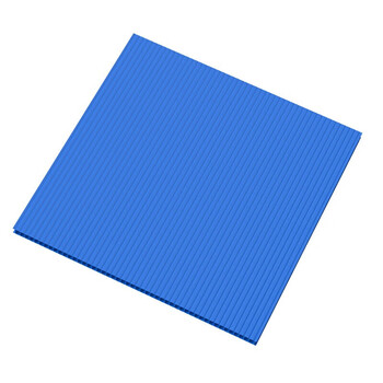 Dymayki hollow board backing plate blue pp plastic 765*565*5mm 100 pieces unit box