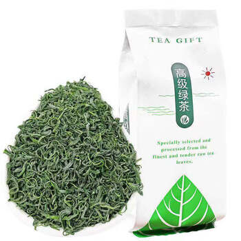 Ganxiangpo new tea alpine cloud mist green tea before the rain spring tea strong fragrance durable to steeping and sufficient sunlight maojian green tea 125g 500g 125g bag sample