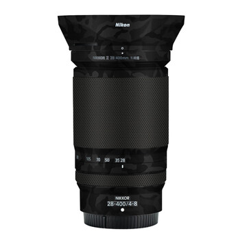 Meibendo is suitable for nikon z 28-400 f4-8 lens protective film, skinned nikon matte sticker 3m shadow camouflage black